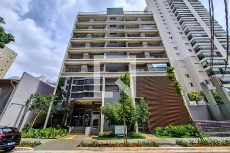 Studio para alugar com 25m², 1 quarto e sem vaga Studio para alugar com 25m², 1 quarto e sem vagaFachada