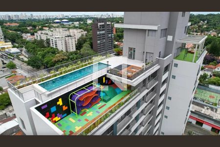 Apartamento para alugar com 37m², 1 quarto e sem vagaPlayground e piscina 