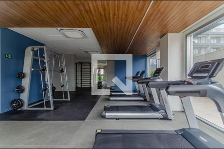 Studio à venda com 38m², 1 quarto e sem vagaAcademia