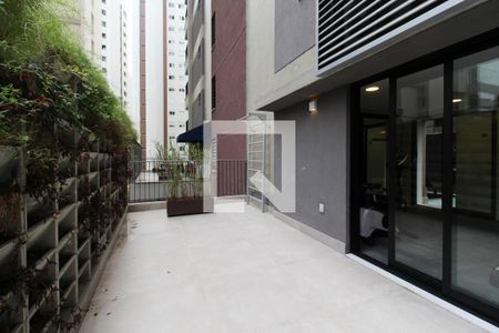 Área comum de kitnet/studio à venda com 1 quarto, 18m² em Moema, São Paulo