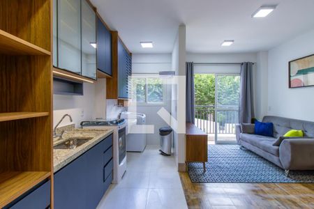 Apartamento para alugar com 38m², 1 quarto e 1 vagaSala/Cozinha