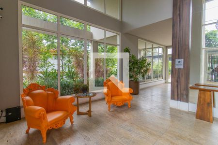 Apartamento para alugar com 38m², 1 quarto e 1 vagaHall social