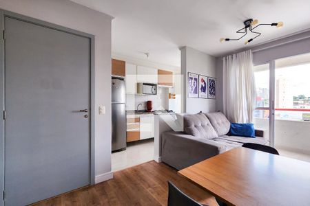 Sala de apartamento para alugar com 2 quartos, 50m² em Vila Branca, Jacareí