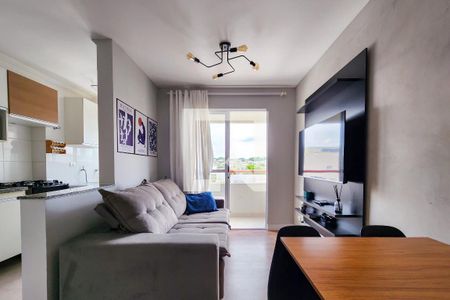 Sala de apartamento para alugar com 2 quartos, 50m² em Vila Branca, Jacareí