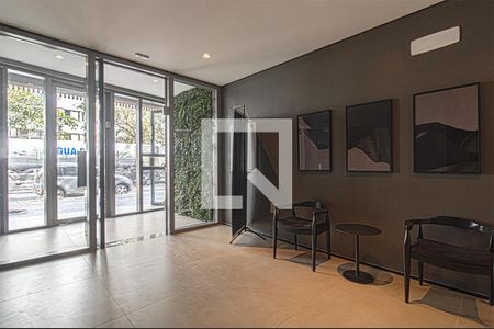 Apartamento para alugar com 32m², 1 quarto e sem vagahall de entrada_1