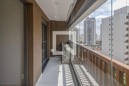 sacada_2 de apartamento para alugar com 1 quarto, 32m² em Vila Gumercindo, São Paulo