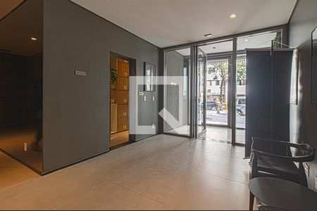 Apartamento para alugar com 32m², 1 quarto e sem vagahall de entrada_2