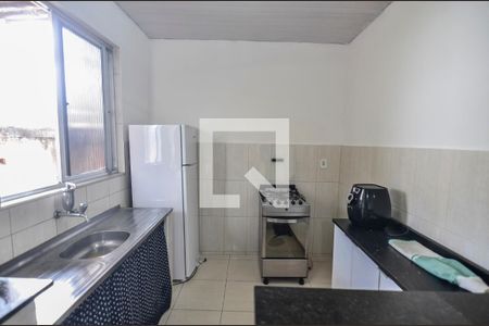 Cozinha de apartamento para alugar com 1 quarto, 60m² em Vasco da Gama, Rio de Janeiro