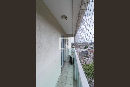 Varanda da Sala de apartamento à venda com 2 quartos, 59m² em Bonsucesso, Rio de Janeiro