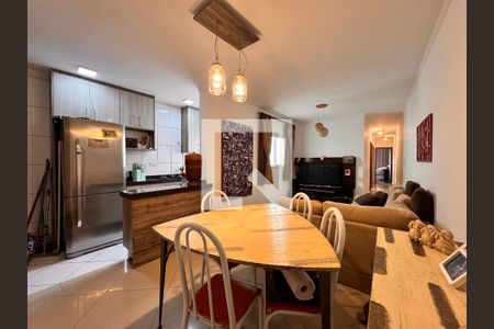 Sala de apartamento à venda com 3 quartos, 144m² em Vila Alzira, Santo André