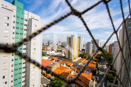 Vista da sala de apartamento para alugar com 3 quartos, 92m² em Vila Gilda, Santo André