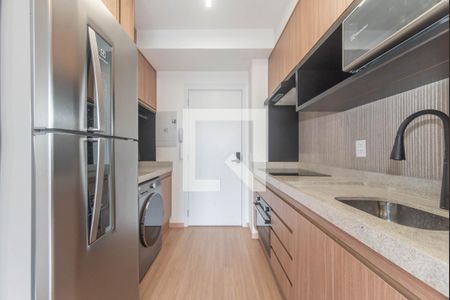 Apartamento à venda com 31m², 1 quarto e sem vagaCozinha - Lavanderia Integrada