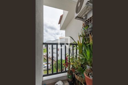 Sala - Varanda de apartamento à venda com 3 quartos, 74m² em Rio Branco, Belo Horizonte