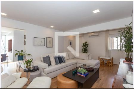 Sala de apartamento para alugar com 2 quartos, 115m² em Bosque da Saúde, São Paulo