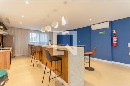 Studio à venda com 27m², 1 quarto e sem vaga Studio à venda com 27m², 1 quarto e sem vagaÁrea comum - Espaço Gourmet