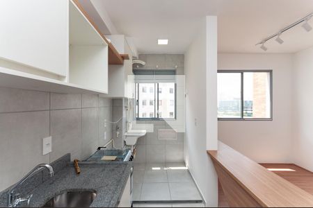 Apartamento à venda com 30m², 1 quarto e sem vaga Apartamento à venda com 30m², 1 quarto e sem vagaCozinha Americana