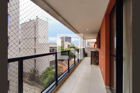 Varanda da Sala de apartamento à venda com 3 quartos, 78m² em Maracanã, Rio de Janeiro
