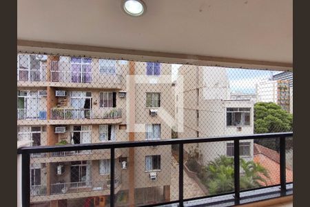 Vista da Sala de apartamento à venda com 3 quartos, 78m² em Maracanã, Rio de Janeiro