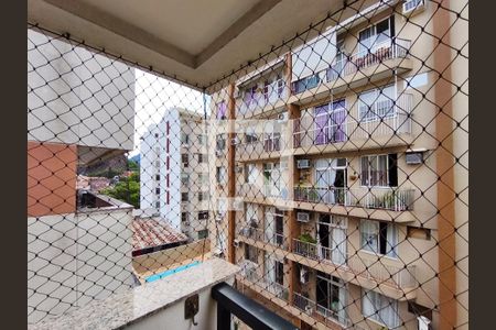 Vista da Sala de apartamento à venda com 3 quartos, 78m² em Maracanã, Rio de Janeiro