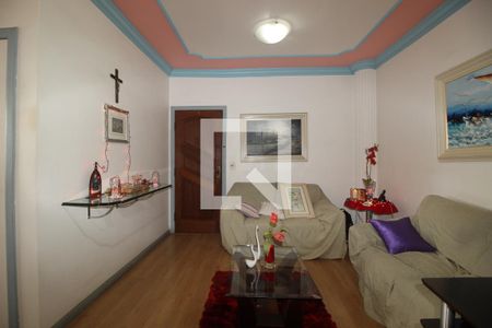 Sala de apartamento à venda com 3 quartos, 92m² em Sagrada Família, Belo Horizonte