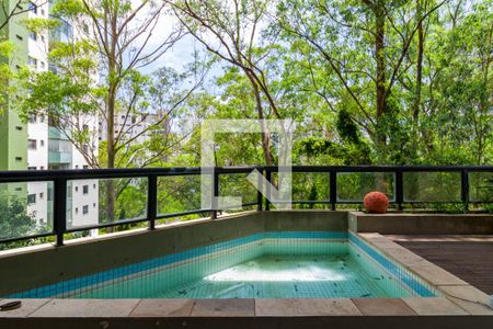 Varanda gourmet de apartamento à venda com 4 quartos, 221m² em Vila Andrade, São Paulo