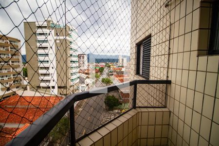 Varanda de apartamento para alugar com 1 quarto, 58m² em Nova Mirim, Praia Grande