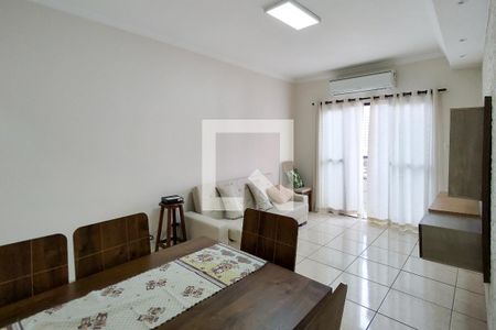 Sala de apartamento para alugar com 1 quarto, 58m² em Nova Mirim, Praia Grande