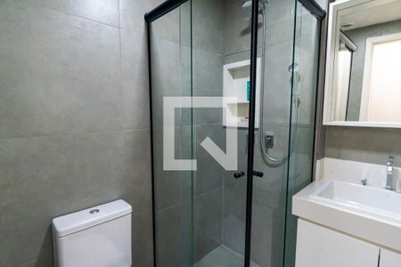 Banheiro da Suíte de apartamento à venda com 1 quarto, 63m² em Vila Santa Catarina, São Paulo