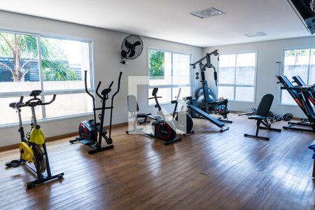 Apartamento à venda com 63m², 1 quarto e 1 vaga Apartamento à venda com 63m², 1 quarto e 1 vagaÁrea comum - Academia