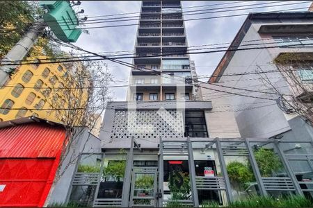 Studio para alugar com 26m², 1 quarto e sem vagaFachada