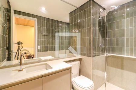 Studio para alugar com 32m², 1 quarto e sem vaga Studio para alugar com 32m², 1 quarto e sem vagaBanheiro