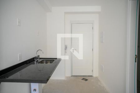 Cozinha de apartamento para alugar com 1 quarto, 29m² em Liberdade, São Paulo