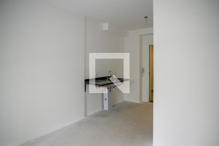 Cozinha de apartamento para alugar com 1 quarto, 29m² em Liberdade, São Paulo