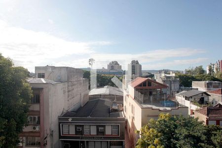 Sala Vista de apartamento à venda com 2 quartos, 65m² em Azenha, Porto Alegre