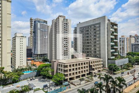 Vista da Varanda da Sala de apartamento para alugar com 3 quartos, 125m² em Brooklin, São Paulo
