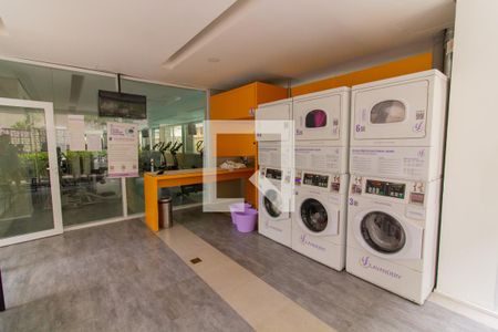 Studio à venda com 24m², 1 quarto e 1 vagaLavanderia