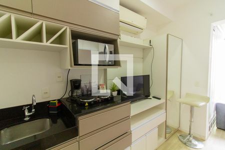 Studio à venda com 24m², 1 quarto e 1 vagaCozinha