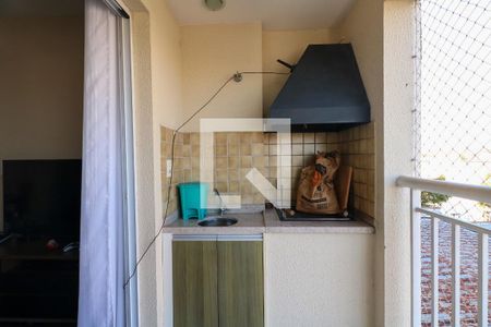 Varanda Gourmet de apartamento à venda com 2 quartos, 67m² em Fundação, São Caetano do Sul