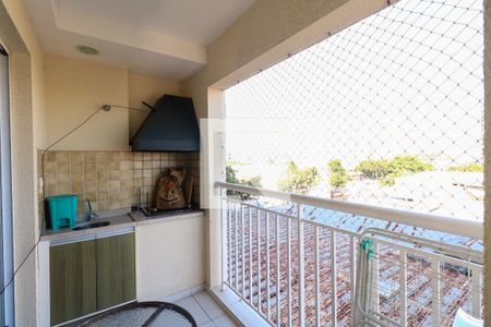 Varanda Gourmet de apartamento à venda com 2 quartos, 67m² em Fundação, São Caetano do Sul