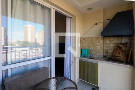 Varanda Gourmet de apartamento à venda com 2 quartos, 67m² em Fundação, São Caetano do Sul