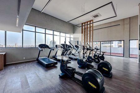 Studio para alugar com 28m², 1 quarto e sem vagaÁrea comum - Academia