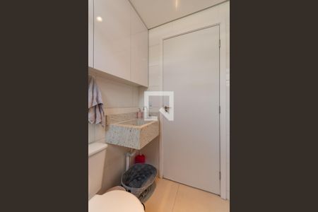 Banheiro Social de apartamento para alugar com 2 quartos, 44m² em Santa Branca, Belo Horizonte