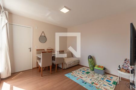 Sala de apartamento para alugar com 2 quartos, 44m² em Santa Branca, Belo Horizonte
