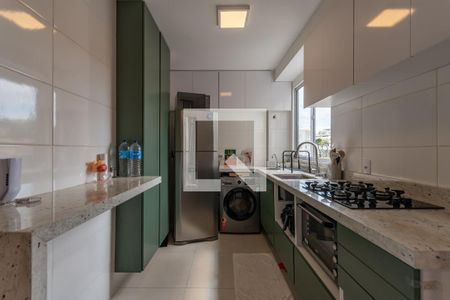 Cozinha de apartamento para alugar com 2 quartos, 44m² em Santa Branca, Belo Horizonte