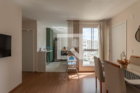 Sala de apartamento para alugar com 2 quartos, 44m² em Santa Branca, Belo Horizonte