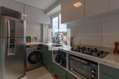 Cozinha de apartamento para alugar com 2 quartos, 44m² em Santa Branca, Belo Horizonte