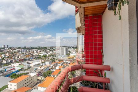 Varanda da sala de apartamento à venda com 3 quartos, 96m² em Centro, Diadema