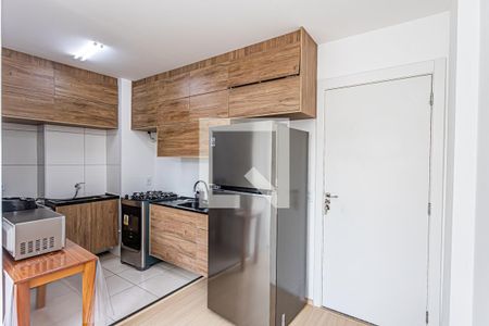 Sala, cozinha e área de serviço de apartamento à venda com 1 quarto, 34m² em Vila Pirituba, São Paulo