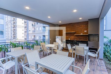 Apartamento à venda com 34m², 1 quarto e sem vaga Apartamento à venda com 34m², 1 quarto e sem vagaÁrea comum - Churrasqueira