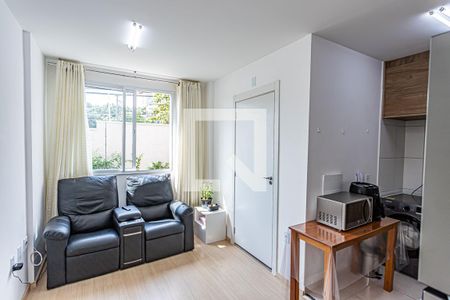 Sala, cozinha e área de serviço de apartamento à venda com 1 quarto, 34m² em Vila Pirituba, São Paulo